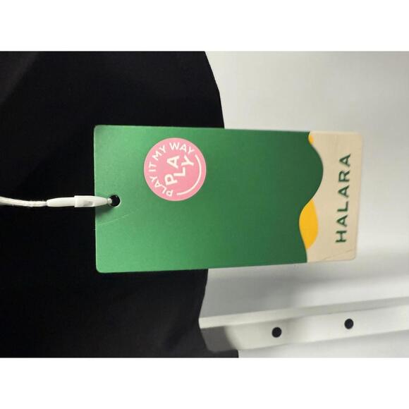 NWT Halara Round Neck Zipper Belted Pocket Midi Fit And Flare Work Dress Size XL - Picture 4 of 12